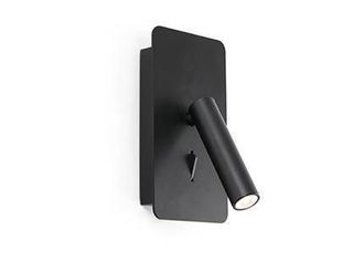 Netlighting Suau LED Reading Light Black with Usb 3W