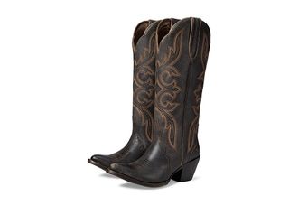 Ariat Belinda StretchFit Western Boot Womens Shoes Beduino Black : 5.5 B - Medium, Leather