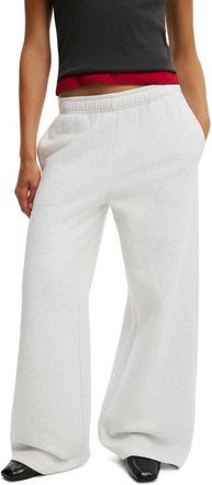 Cotton On Womens Baggy Sweatpant in Light Grey Marle at Nordstrom, Size Xxx-Small
