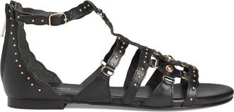 Free People Womens Jade Gladiator Sandal In Black