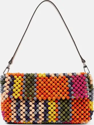 Staud Timmy Small beaded shoulder bag