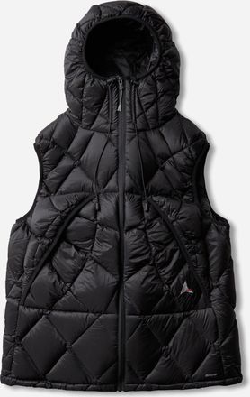 Roa Nuna 800 Fill Power Hooded Down Vest Black