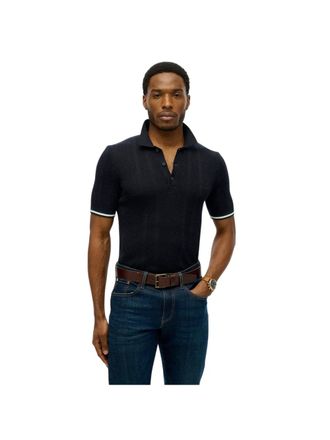 Superdry gebreide poloshirt voor heren