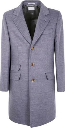 Brunello Cucinelli Heren, Mantels, Grijs, Maat: XL