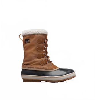 Sorel Mens 1964 Pac Nylon Winter Boots In Camel Brn-Black