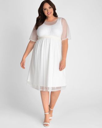 Kiyonna Stars A-line Dress