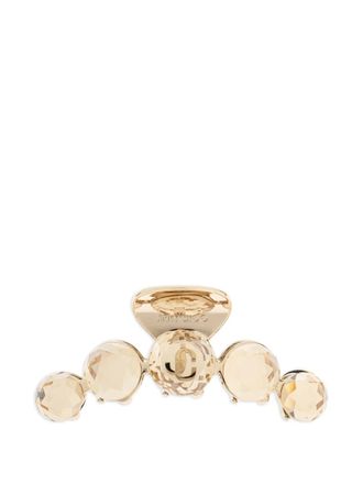 Jimmy Choo London jewelled hair clip - Oro