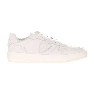 Philippe Model Sneakers, male, White, 9 UK, Temple Low-Top Trainers