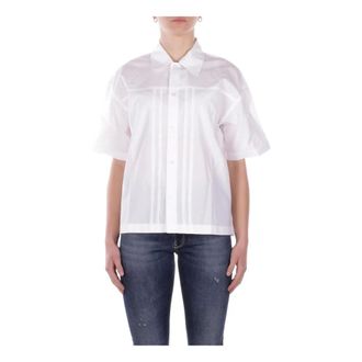 Carhartt Work in Progress Carhartt Wip, Shirts, female, White, Size: S Button-Closure Shirt