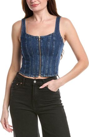 L'agence Lagence Elysia Zip Corset Tank