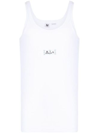 Random Identities Logo Rib Tanktop Clothing