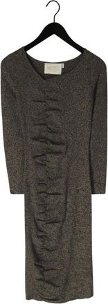 Notes du Nord Icon Knitted Dress - Dames - Kleedjes - Grijs - XL - Kleedjes