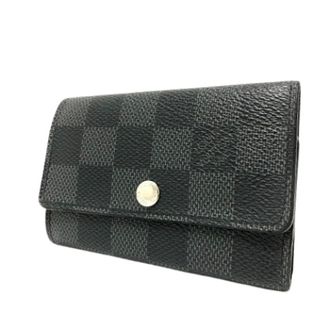 Louis Vuitton Pre-owned Damier Graphite Keycase - unisex - Louis Vuitton Vintage - Vintage Accessories - Black - ONE SIZE - Pre-owned