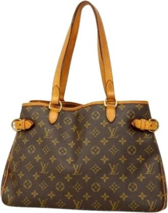 Louis Vuitton Pre-owned Handbags, female, Brown, Size: ONE SIZE Pre-owned Vintage Canvas Tote bag