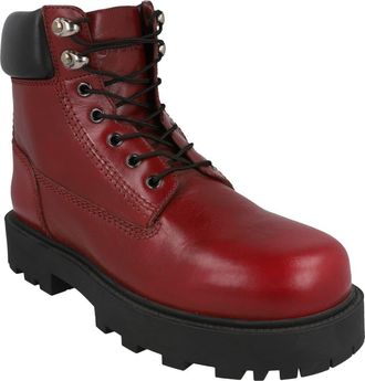 Givenchy Storm Lace-Up Boot in Cherry at Nordstrom Rack, Size 11Us / 44Eu
