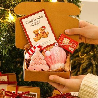 OEM Velas Navide&ntilde;as C&oacute;nicas, Velas De T&eacute; Con Forma De Hombre De Jengibre Con Caja De Regalo, Velas De Cera Hechas A Mano Para Decoraciones De Fiestas Navi