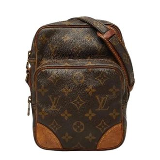 Louis Vuitton Pre-owned Monogram Amazon Shoulder Bag - Dames - Pre-owned - Bruin - Maat: ONE Size Leer
