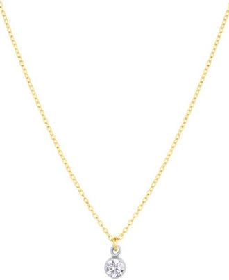 Set & Stones Kira Necklace in Gold at Nordstrom, Size 16