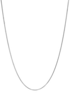 Miansai Venetian Chain Necklace in Sterling Silver/Polished at Nordstrom, Size 24