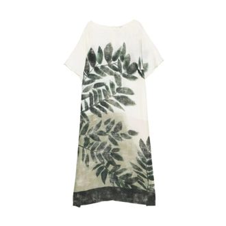 Marina Rinaldi Midi Dresses, female, Green, Size: 2XL Mrnattinia Dress