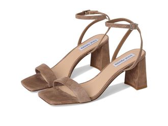 Steve Madden Luxe Womens Shoes Taupe Suede : 8.5 M, Leather