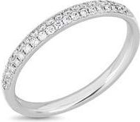 Bony Levy Diamond Pav&eacute; Ring in 18Kw White Gold at Nordstrom Rack, Size 6.5