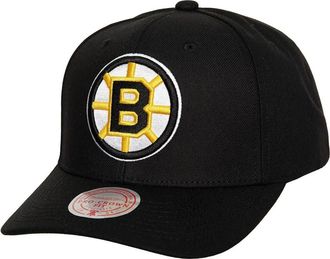 Mitchell & Ness Mens Mitchell & Ness Black Boston Bruins Team Ground Pro Adjustable Hat at Nordstrom