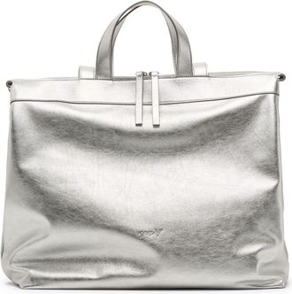 Mars&egrave;ll Borsa tote Borso metallizzata - Argento