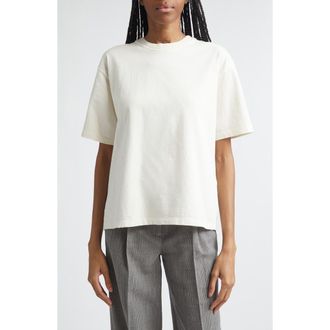 Golden Goose Gender Inclusive Star Embellished Distressed Graphic T-Shirt in Artic Wolf at Nordstrom, Size X-Small