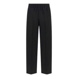 Golden Goose Broeken, Dames, Zwart, M, Wol, Brittany Pants