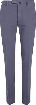 Incotex Klassieke Regular Chino - Heren - Chinos - Grijs - L - Katoen - Broeken
