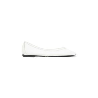 Jacquemus Schoenen, Dames, Wit, 37 EU, Leer, Puntige Ballerinas