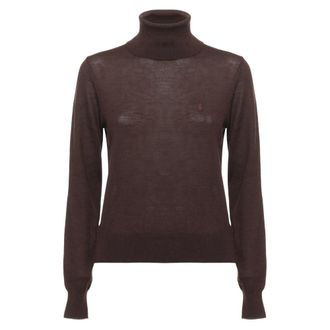 Ralph Lauren Truien Bruin - Dames - Coltruien - Bruin - S - Truien & Vesten
