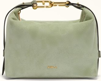 Furla Tonie Borsa Mini Xl Toni Avocado Camoscio Donna