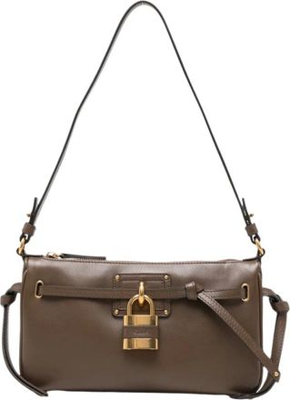Chlo&eacute; Paddington Sling - Dames - Tassen - Bruin - Maat: ONE Size Leer