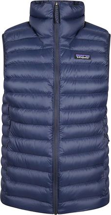 Patagonia Vests, male, Blue, Size: XL Down Sweater Vest