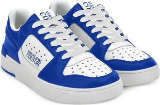 Versace Jeans Couture Slippers con applicazione - Blu