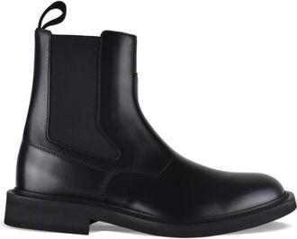 Bottega Veneta Leer - Heren - Chelseaboots - Zwart - 42 EU - Leer - Schoenen