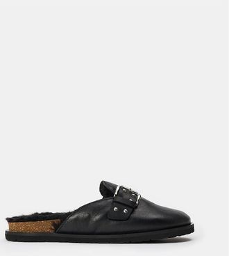 Steve Madden Womens Evergreen Shuv Clogs Flats - Black - Size: 7