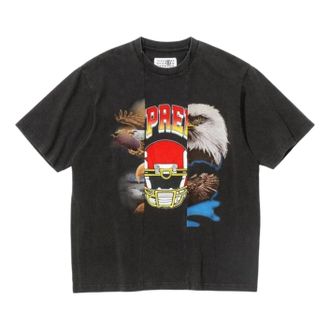 SUPREME x MM6 Maison Margiela Split S/S T-Shirt Black SUP-SS26-104-BLK