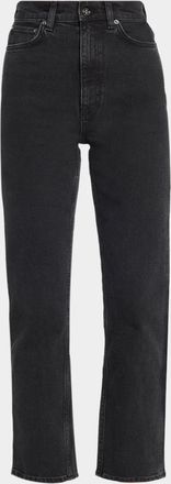 Anine Bing Jane High-Rise Slim Jeans