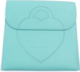 Tiffany & Co. Tiffany Blue Leather Pouch (Pre-Owned)