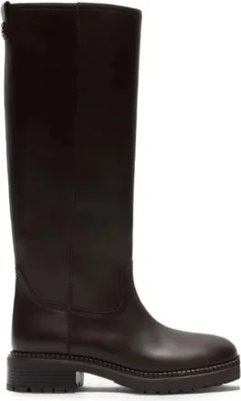 Casadei Over-knee Boots - Dames - Hoge Laarzen - Bruin - 39 1/2 EU - Schoenen