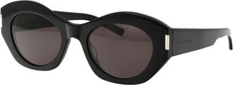 Saint Laurent SL 639 Zonnebril - unisex - Zonnebrillen - Zwart - 52 MM - Accessoires