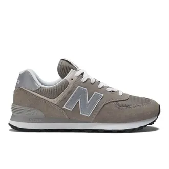 New Balance Mens Evergreen 574 Sneaker In Grey/white
