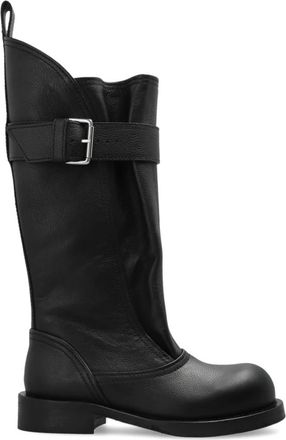 Iro Riff Leren Biker Boots - Dames - Hoge Laarzen - Zwart - 40 EU - Leer - Schoenen