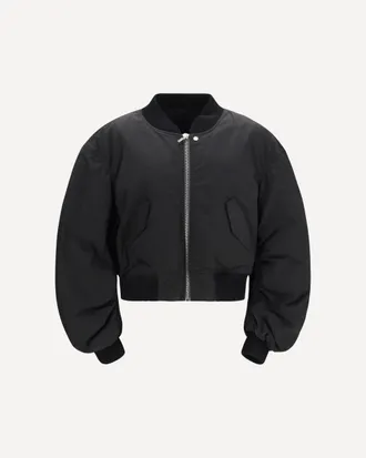 Rick Owens Bomber con maniche arricciate Man 50