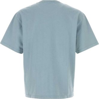 Marni Mens Powder Blue Cotton T-Shirt Sky Exterior