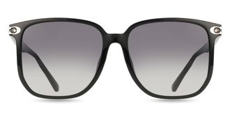 Coach HC8413BD CW419 Asian Fit 50023C Womens Sunglasses Black Size 58