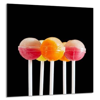OEM Pannello In Vetro Per Cucina 60x65 Lollipops
